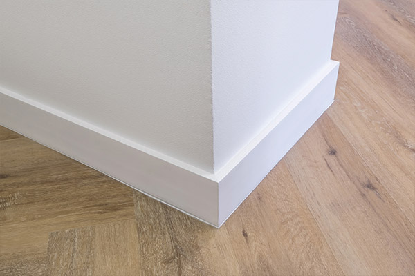 Half Splay MDF Architrave Skirting Board Primed In White, 46% OFF